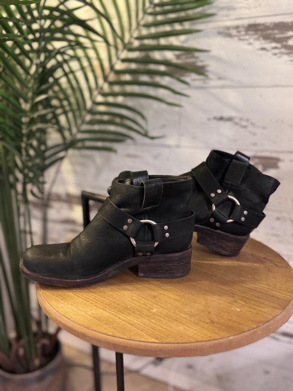 All Saints Leather Ankle Boots
